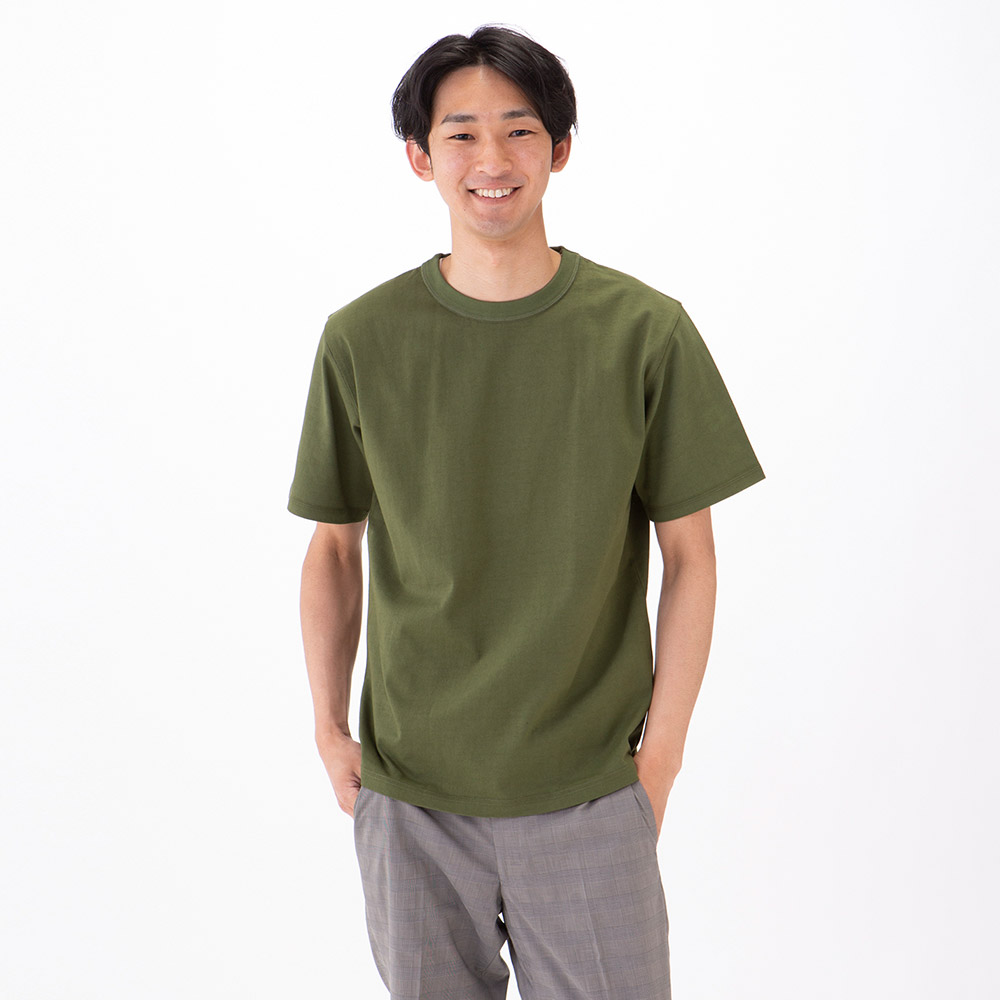 厚手tシャツ クルー 無地 イオンのプライベートブランド Topvalu トップバリュ イオンのプライベートブランド Topvalu トップバリュ