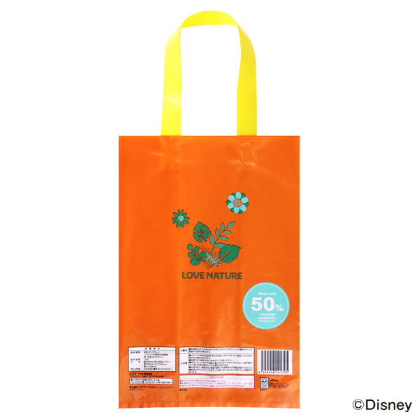 ディズニー リサイクル原料を使った買い物袋 イオンのプライベートブランド Topvalu トップバリュ イオンのプライベートブランド Topvalu トップバリュ