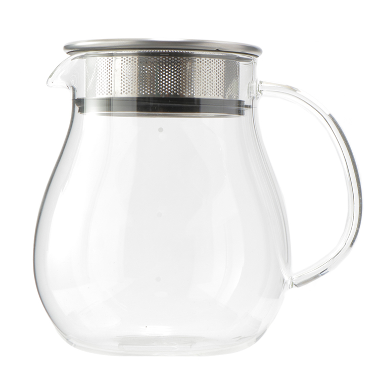 HOME COORDY 茶葉がひろがる耐熱ガラスポット -イオンのプライベートブランド TOPVALU(トップバリュ) -  イオンのプライベートブランド TOPVALU(トップバリュ)