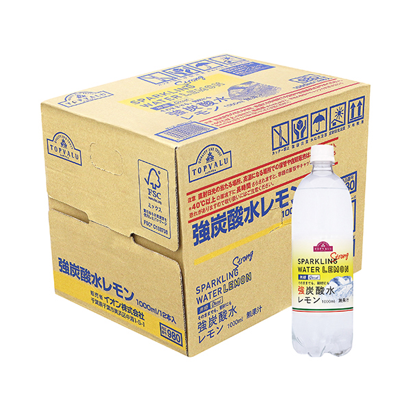 強炭酸 天然水使用 炭酸水 グレープフルーツ-イオンのプライベートブランド TOPVALU(トップバリュ) - イオンのプライベートブランド  TOPVALU(トップバリュ)