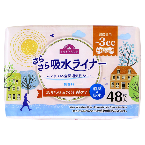 TV Dry-touch Absorbing Liner Very Low Volume 3cc /Unscented 商品画像 (0)