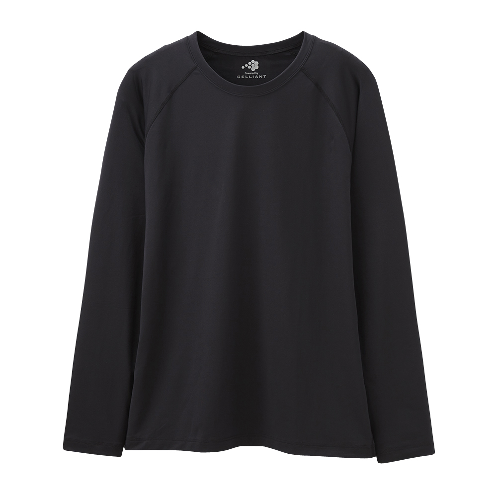 セリアント 長袖Tシャツ ストレッチ ラグランスリーブ 商品画像 (メイン)