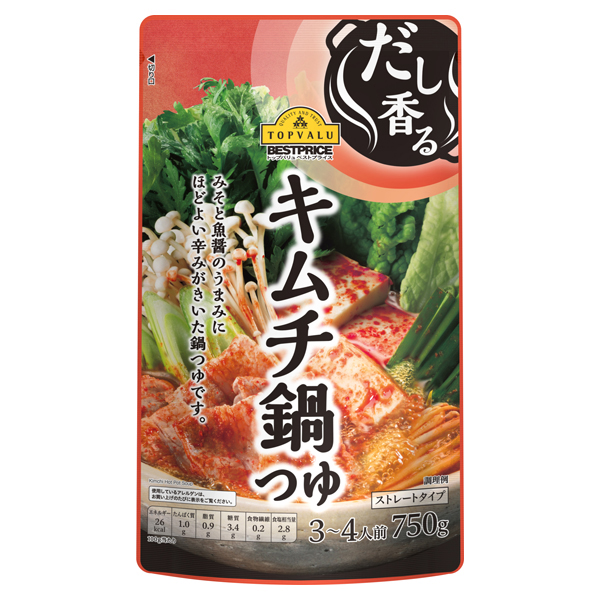 だし香る キムチ鍋つゆ 商品画像 (メイン)