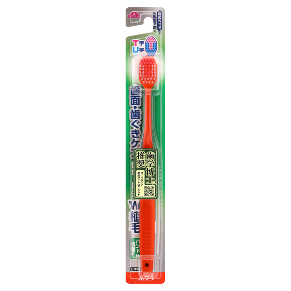 Topvalu Periodontist-Approved Wide Head Toothbrush Regular 1 pc 商品画像 (0)