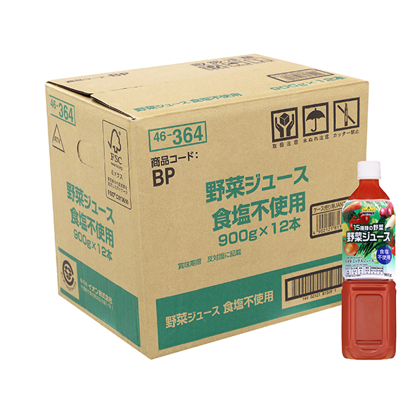 TVBP Vegetable Juice salt free (Case) 商品画像 (メイン)