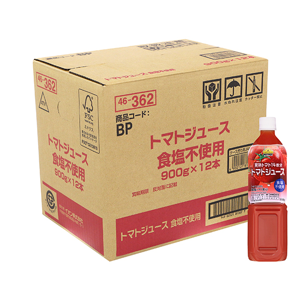 番茄汁 不用食盐 盒装 商品画像 (メイン)