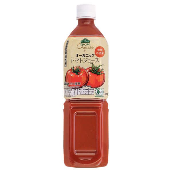 オーガニックトマトジュース食塩不使用 商品画像 (メイン)