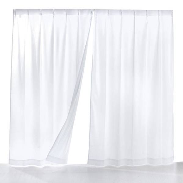 Home Coordy 花粉キャッチレースカーテン 幅100 丈176cm 2枚入 イオンのプライベートブランド Topvalu トップバリュ イオンのプライベートブランド Topvalu トップバリュ