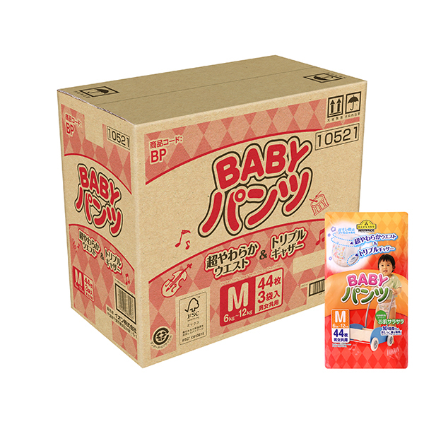 Babyパンツ M 男女共用 イオンのプライベートブランド Topvalu トップバリュ イオンのプライベートブランド Topvalu トップバリュ
