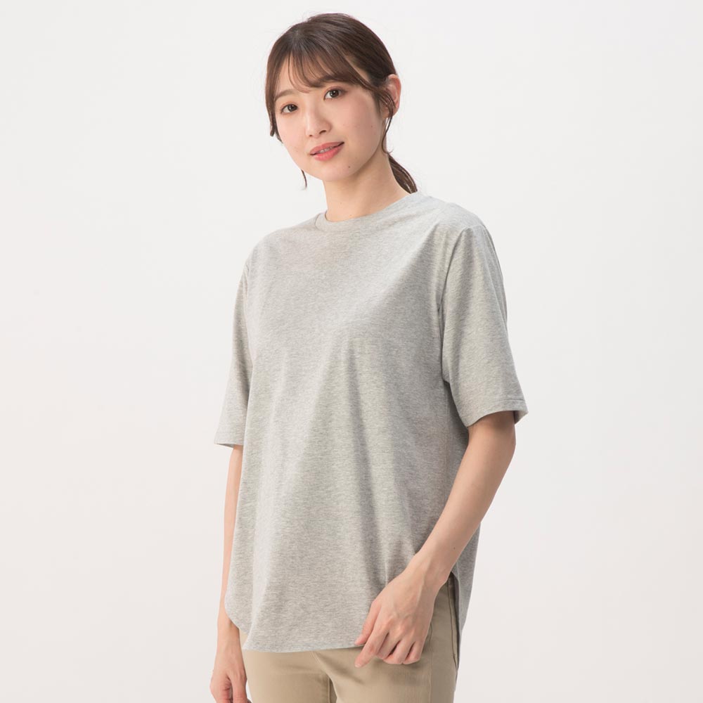 PEACE FIT COOL 半袖裾ラウンドTシャツ