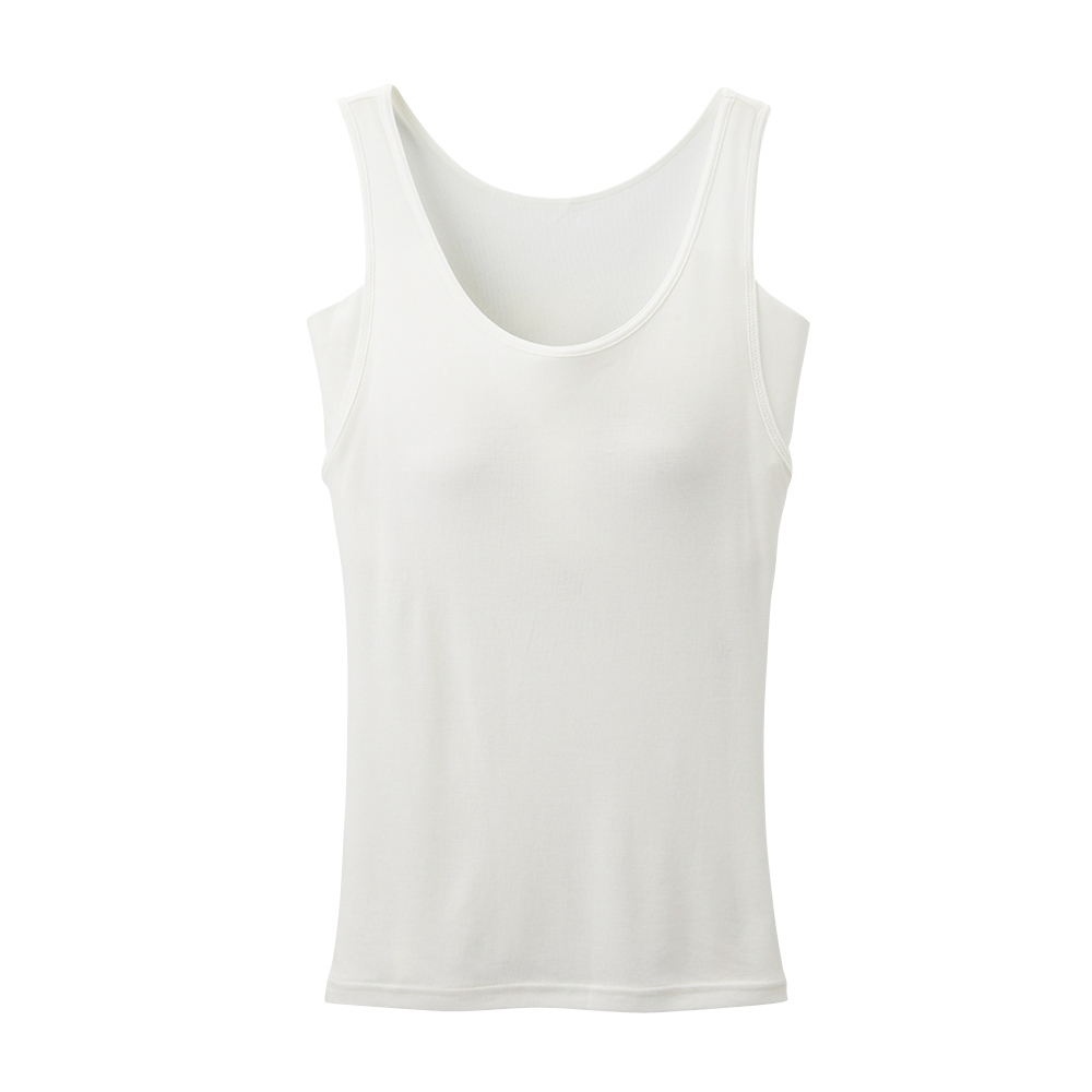 PEACE FIT 極さら汗取りパッド カップ付タンクトップ 商品画像 (メイン)
