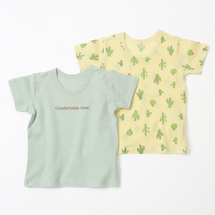 おしゃれ肌着 半袖シャツ2枚組 イオンのプライベートブランド Topvalu トップバリュ イオンのプライベートブランド Topvalu トップ バリュ