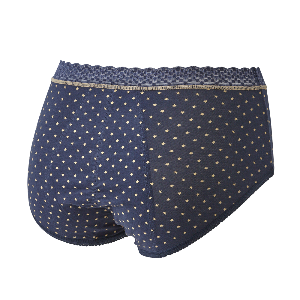 サニタリーショーツ 多い日用 星柄ショーツ イオンのプライベートブランド Topvalu トップバリュ イオンのプライベートブランド Topvalu トップバリュ