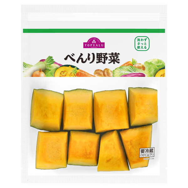 べんり野菜 かぼちゃブロック 商品画像 (メイン)