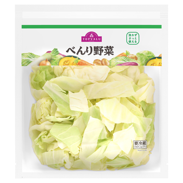 べんり野菜 ざく切りキャベツ 商品画像 (メイン)