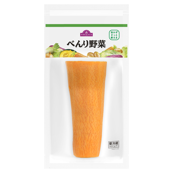 べんり野菜 むきにんじん -イオンのプライベートブランド TOPVALU