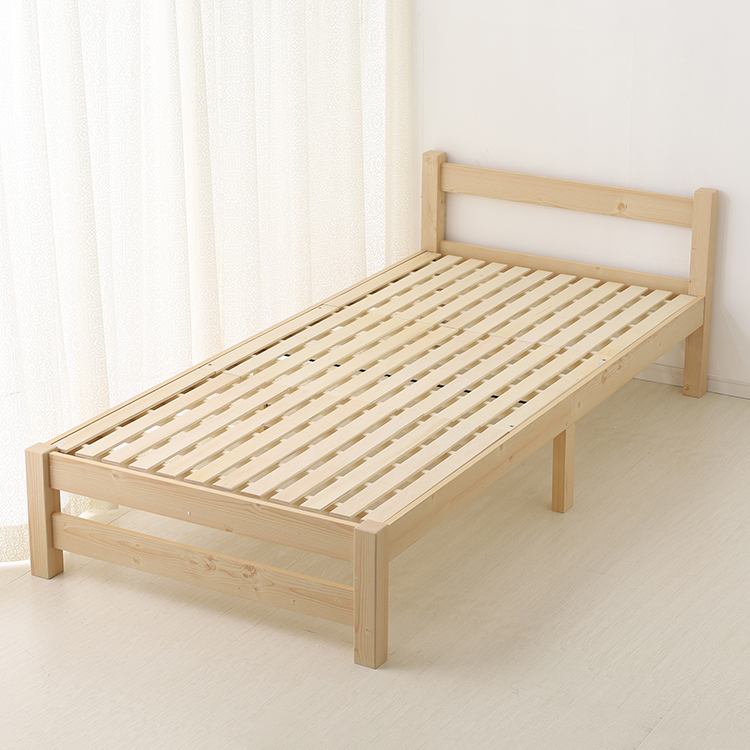 木製ベッドフレーム シングル