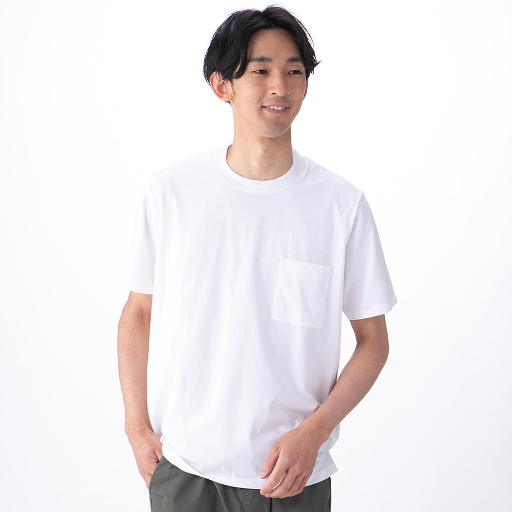 PEACE FIT COOL ハイクルー半袖Tシャツ 商品画像 (メイン)