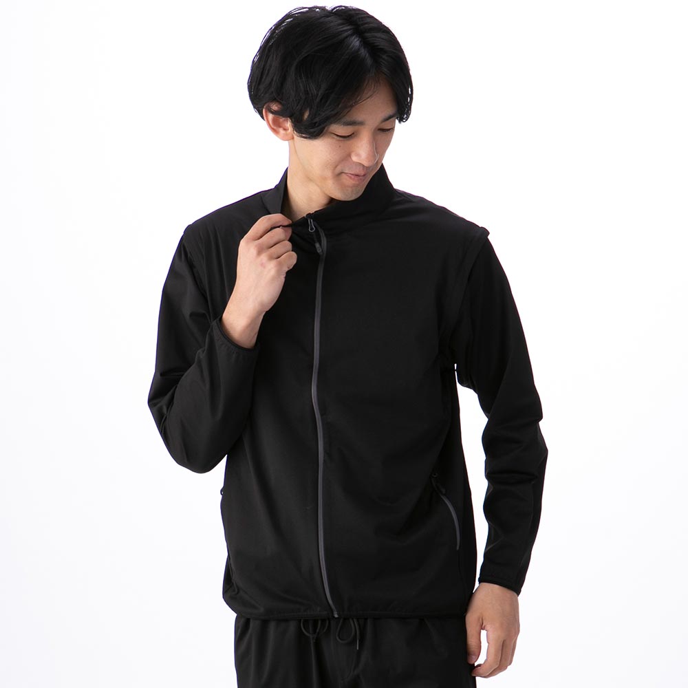 セリアント ウェア 軽快ストレッチ2WAYジャケット