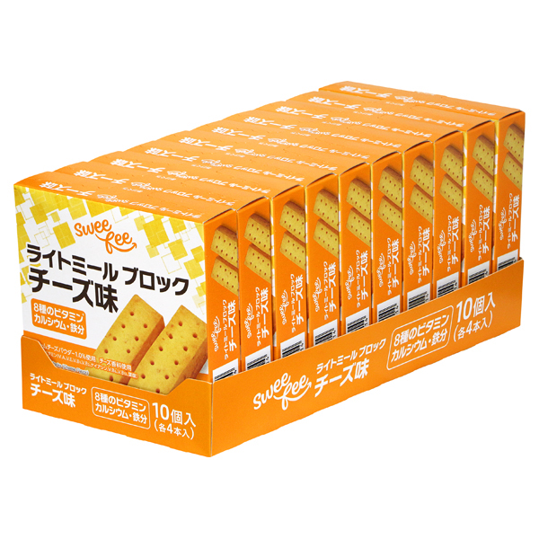 スウィーフィー ライトミールブロック チーズ味 イオンのプライベートブランド Topvalu トップバリュ イオンのプライベートブランド Topvalu トップバリュ