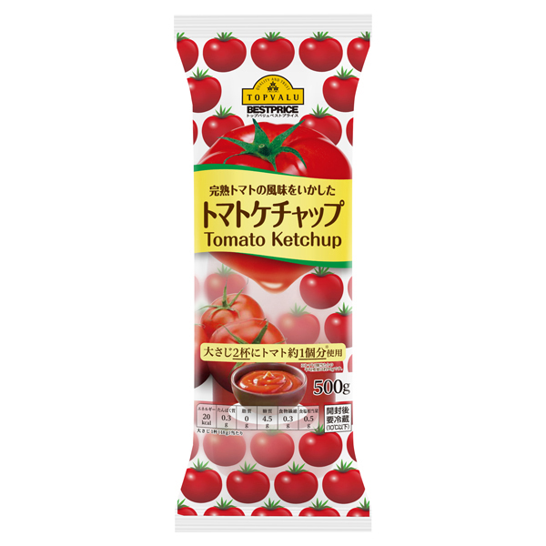 完熟トマトの風味をいかしたトマトケチャップ 商品画像 (メイン)