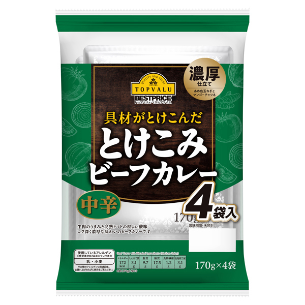 Tokekomi Beef Curry Medium Hot 商品画像 (メイン)