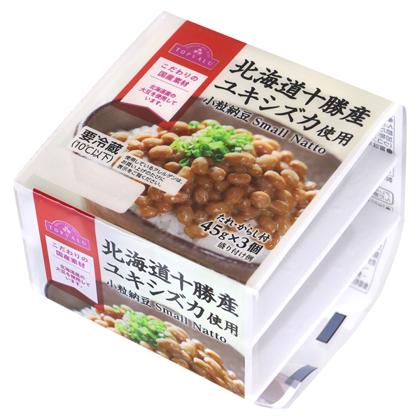 北海道十勝産ユキシズカ使用小粒納豆 商品画像 (メイン)