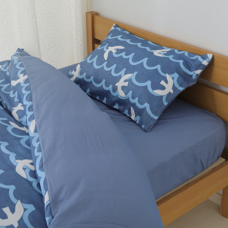 HOME COORDY 綿混 まくらカバー 43×63cmまくら用-イオンのプライベート 