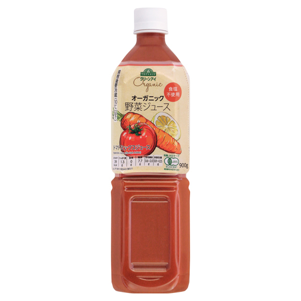Organic Vegetable Juice, No Salt Added 商品画像 (メイン)