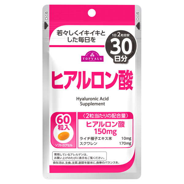 TV Hyaluronic Acid 30 Day Supply 60 Tablets 商品画像 (メイン)