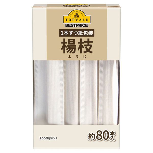 TVPB Toothpicks  Paper Packaging Approx. 80 商品画像 (メイン)