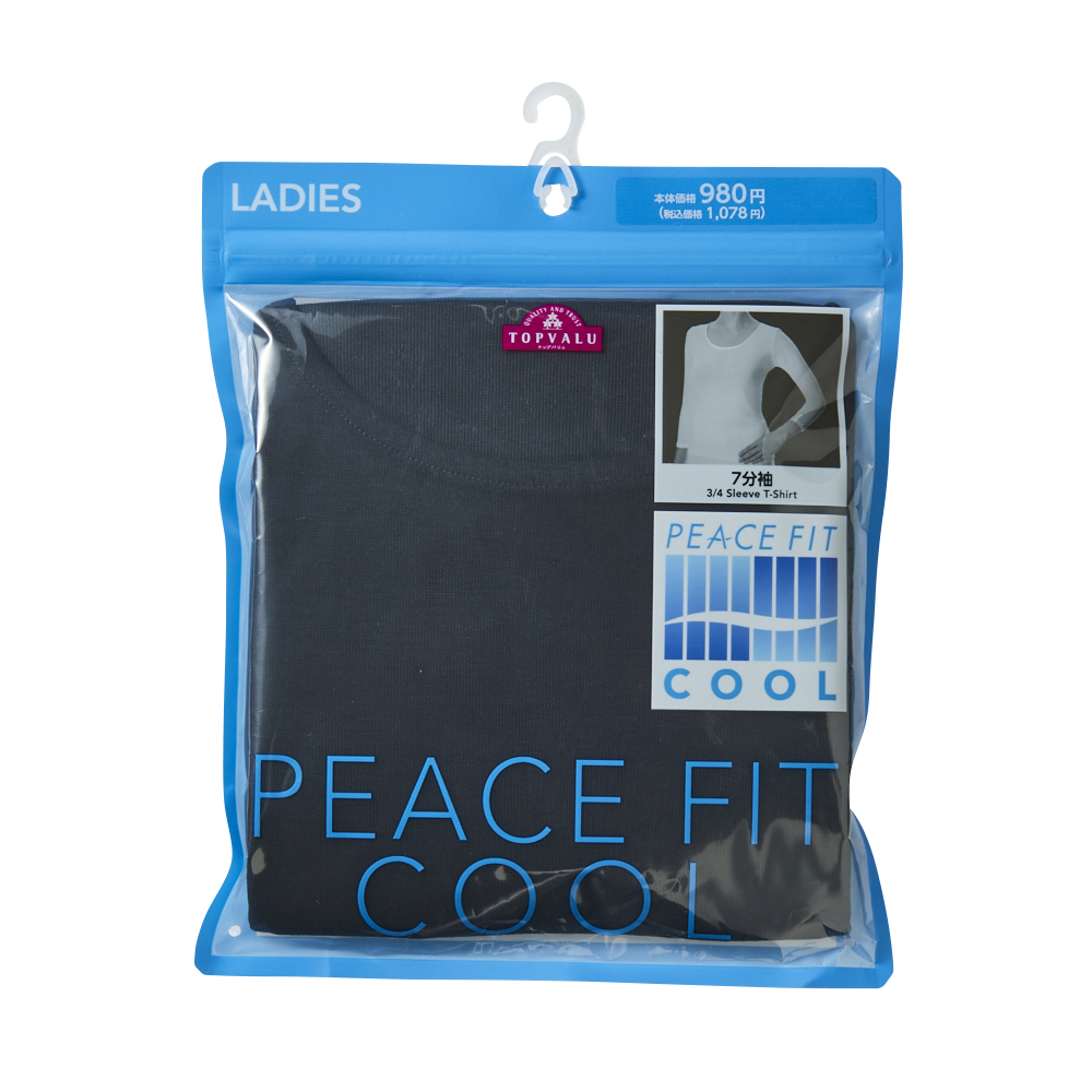 PEACE FIT COOL 7分袖 商品画像 (2)