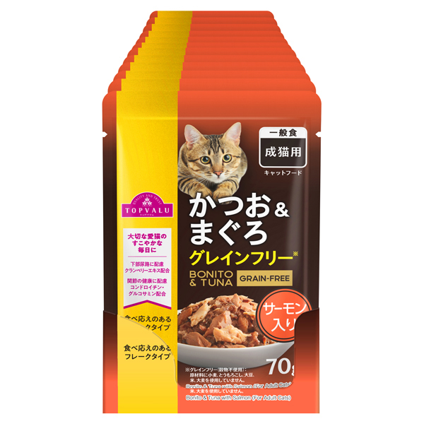猫 GRANDSグランキャッキャットフード チキン チキンサーモン 10パック 
