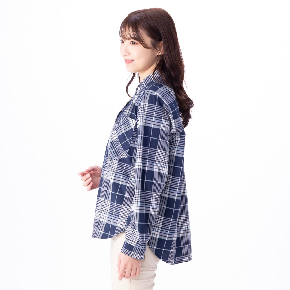UV対策 ベンチレーション長袖レギュラーシャツ 商品画像 (0)