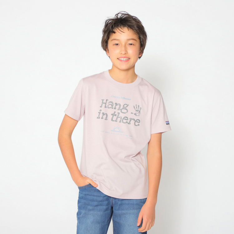 PEACE FIT COOL プリント半袖Tシャツ