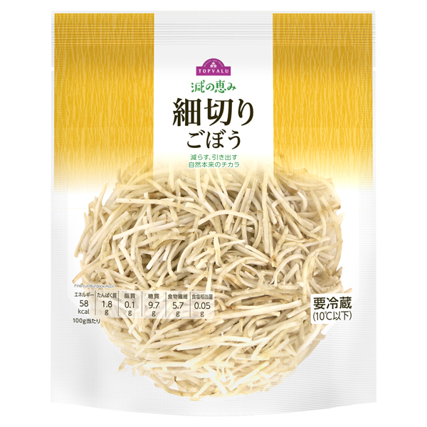 細切りごぼう(減の恵み) 商品画像 (メイン)