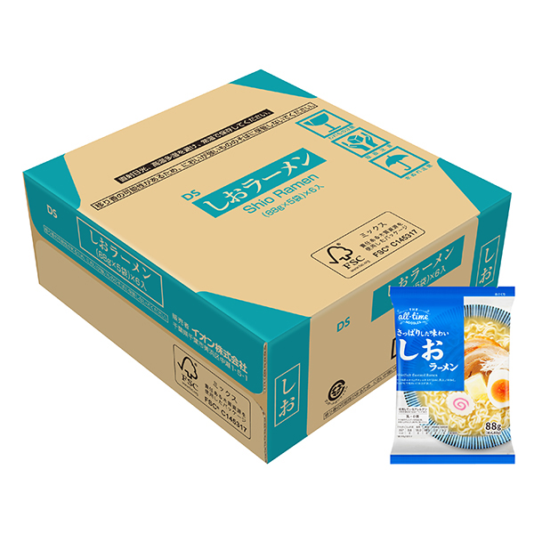 オールタイムヌードル しおラーメン<ケース> 商品画像 (メイン)