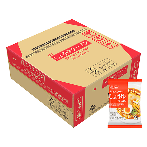 オールタイムヌードル しょうゆラーメン<ケース> 商品画像 (メイン)