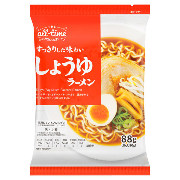 すっきりした味わい しょうゆラーメン