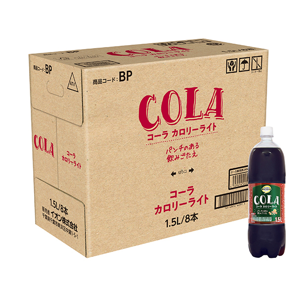 TVBPコーラ カロリーライト<ケース>1500ml×8本 商品画像 (0)