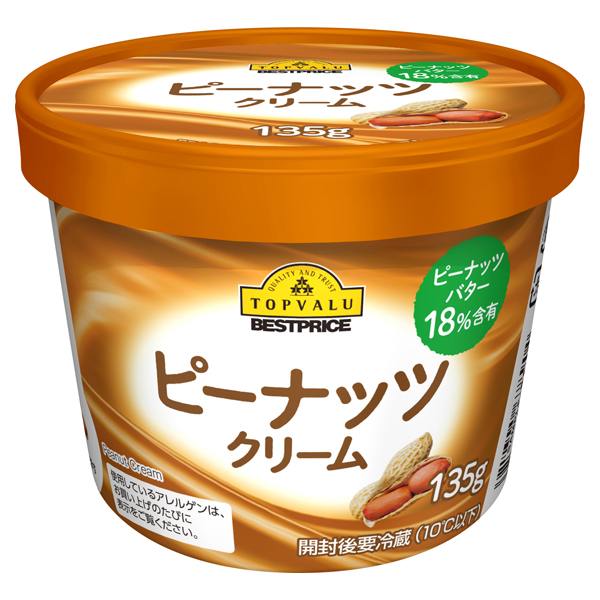 TVBP Peanut Cream 135 g 商品画像 (メイン)