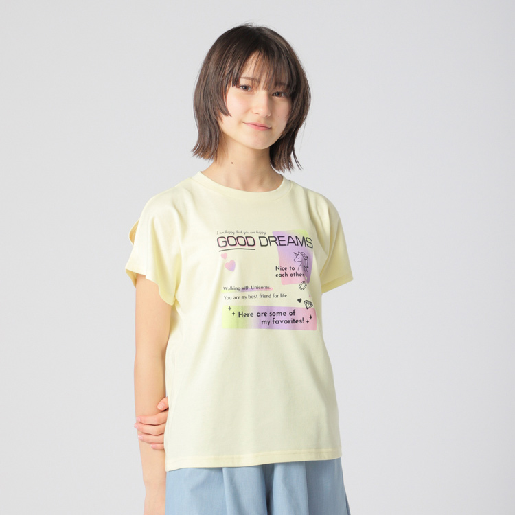 PEACE FIT COOL グラフィックプリントTシャツ
