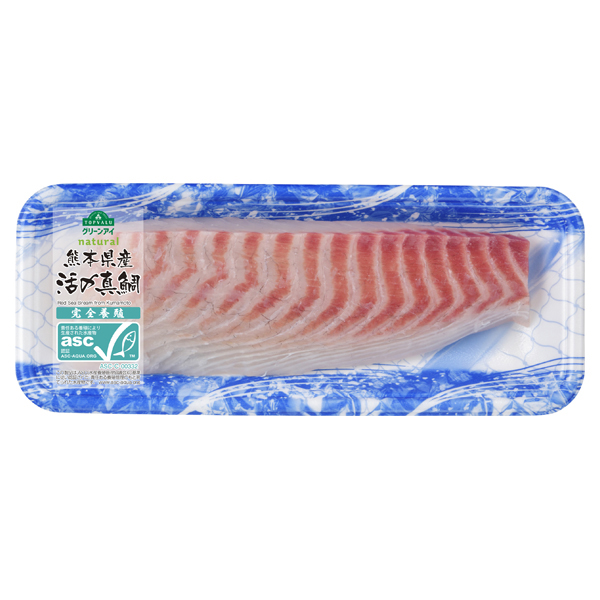 熊本県産ASC認証活〆真鯛(養殖) 商品画像 (メイン)
