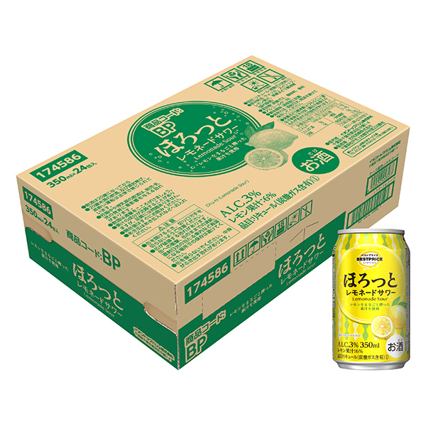 ほろっと レモネードサワー<ケース> 商品画像 (メイン)