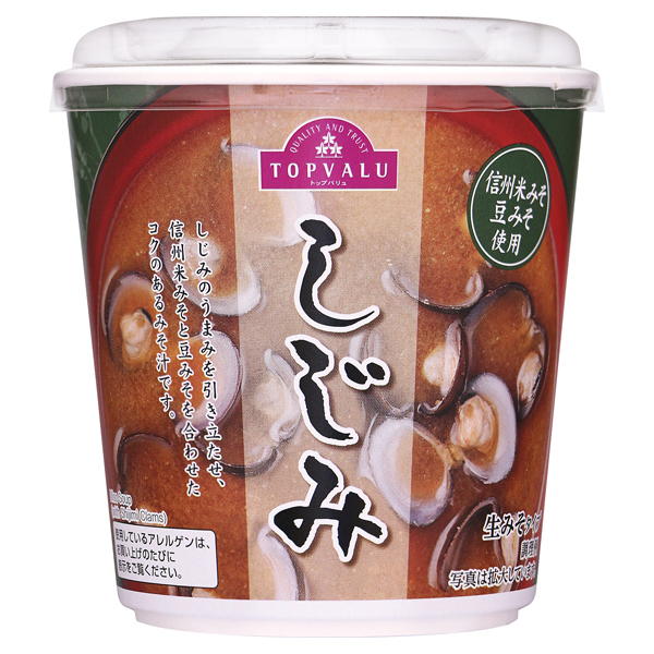 TV Miso Soup Cup with Basket Clams 49.4 g 商品画像 (メイン)