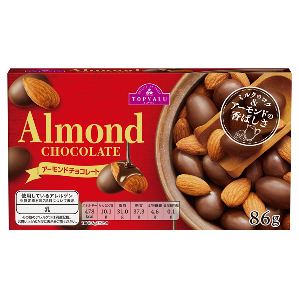 TV Almond Chocolate 86 g 商品画像 (メイン)