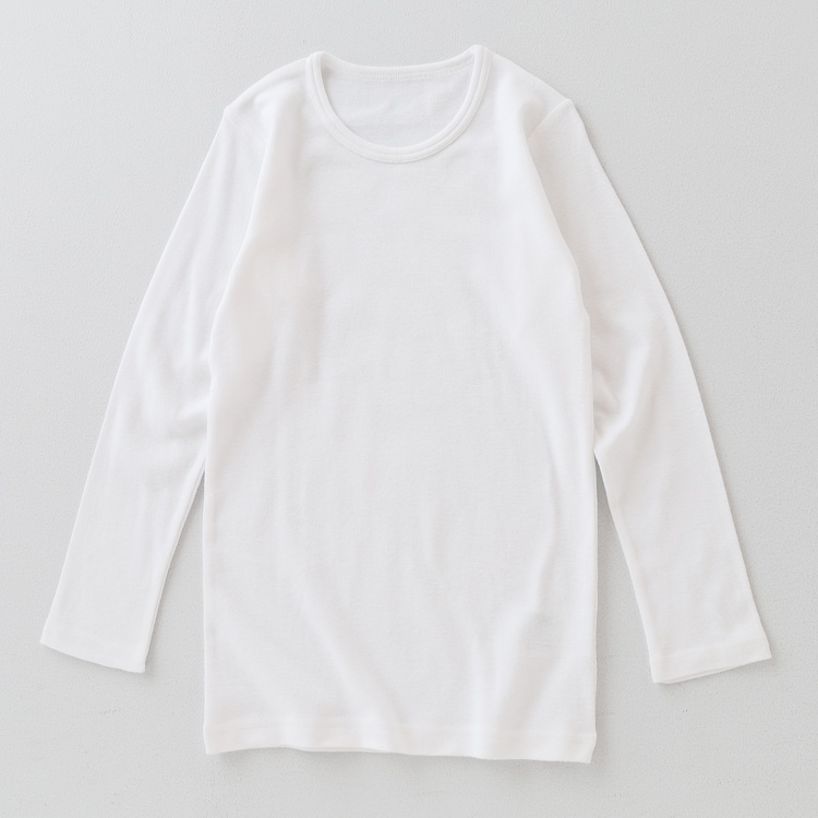 PEACE FIT WARM 綿 長袖丸首