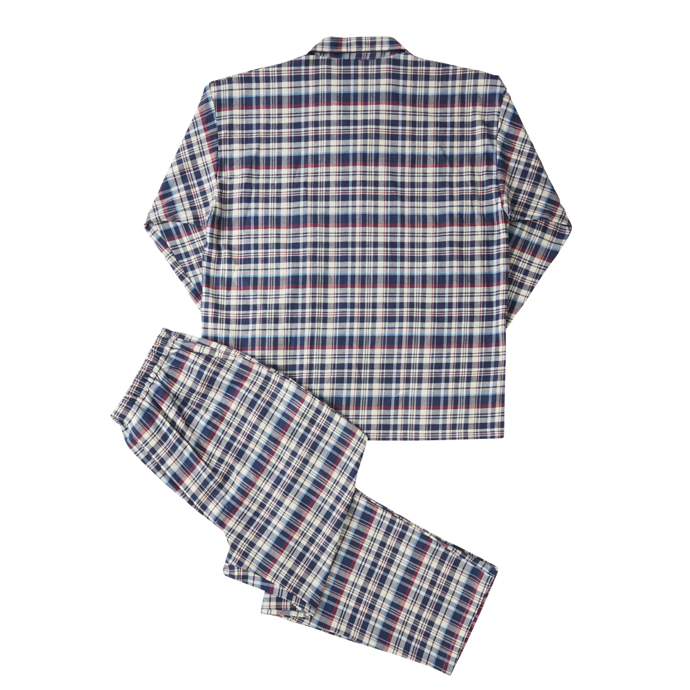 シャツパジャマ 丈短め綿100% 商品画像 (0)