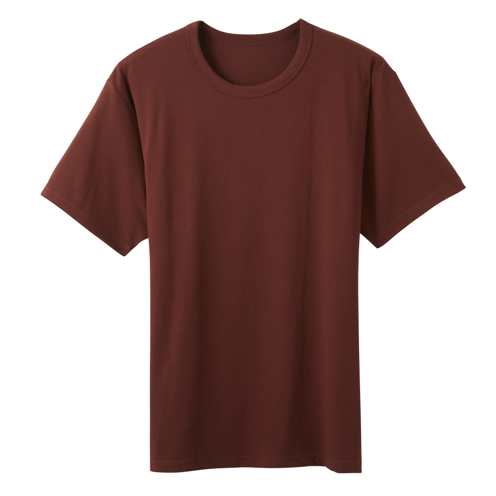 PEACE FIT SilkyFACTコットン 半袖クルーネックTシャツ