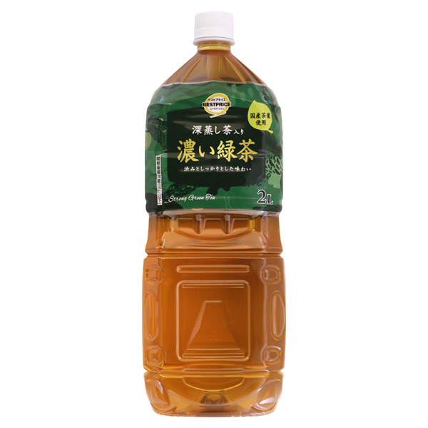 深蒸し茶入り 濃い緑茶 商品画像 (メイン)